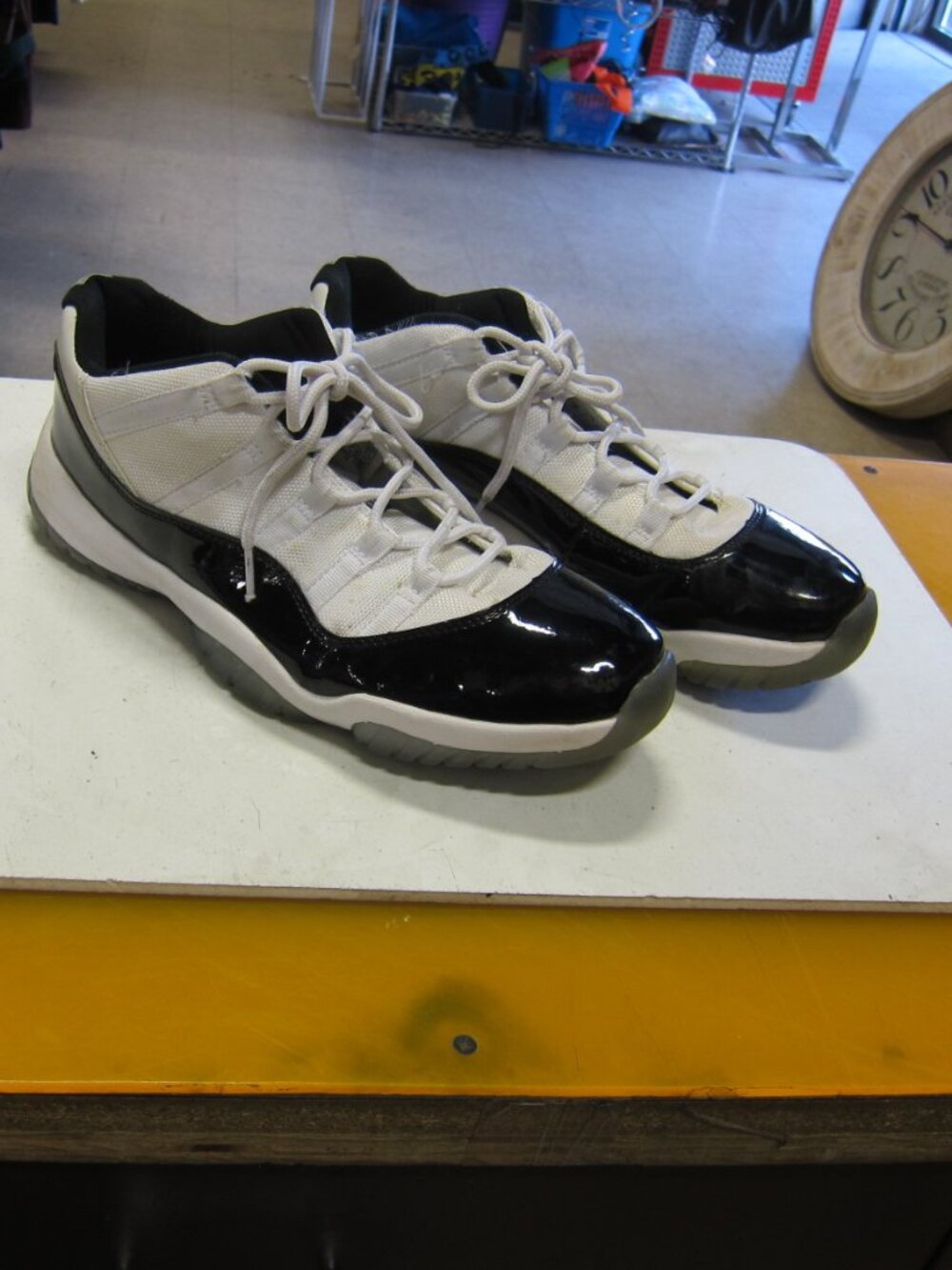 Nike Air Jordan 11 Retro Low Concord Men's 13 Concord/White Shoe's 528895-153